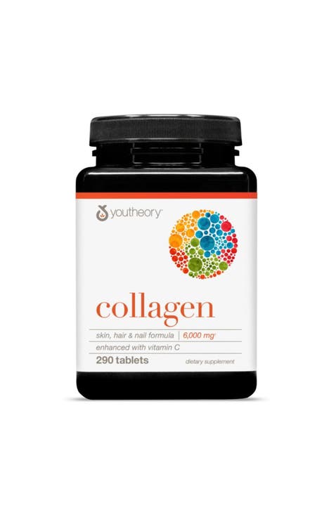 Advanced Collagen 6000 mg with Vitamin C Hair Skin Nails Supplement 290 Tablets