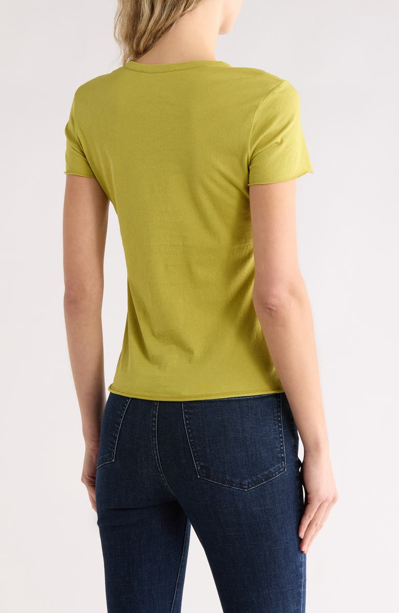 AllSaints Burman Bela Logo Graphic T-Shirt, Alternate, color, Stem Green