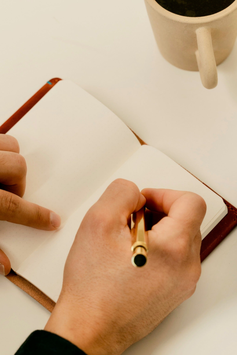 The Companion Horween Leather Pocket Journal, Alternate, color, English Tan