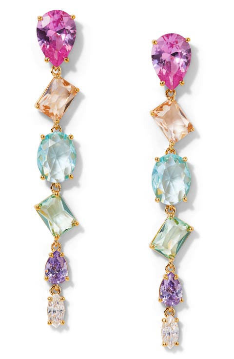 Palm Springs Cubic Zirconia Drop Earrings