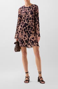 Scalpers Paleleo Print Short Dress