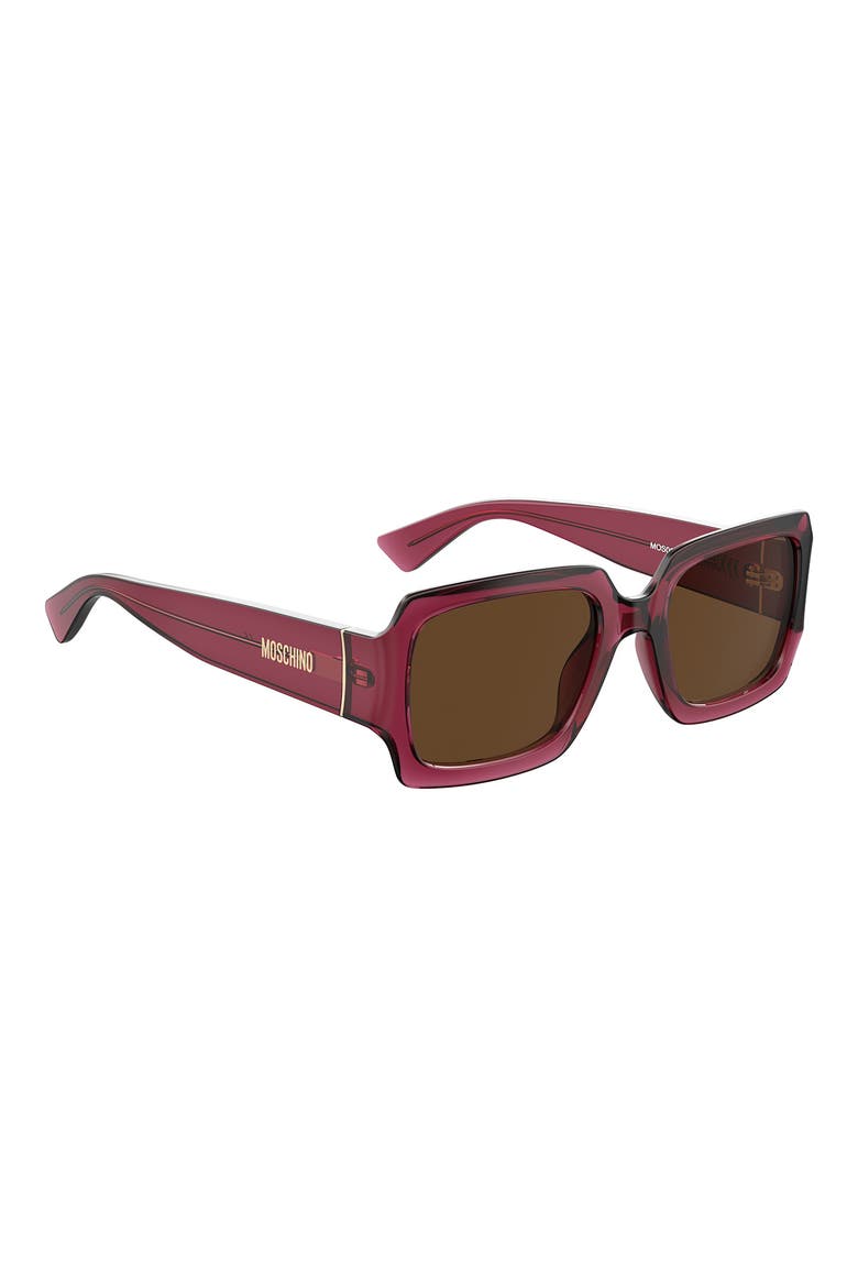 53mm Rectangular Sunglasses, Alternate, color, 0C9A-70