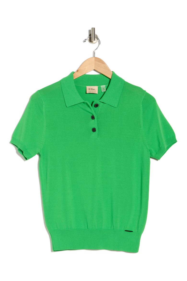 Polo Sweater, Alternate, color, GRASS GREEN