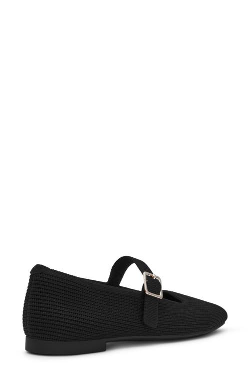 Anne Klein Mabel Mary Jane Flat In Black