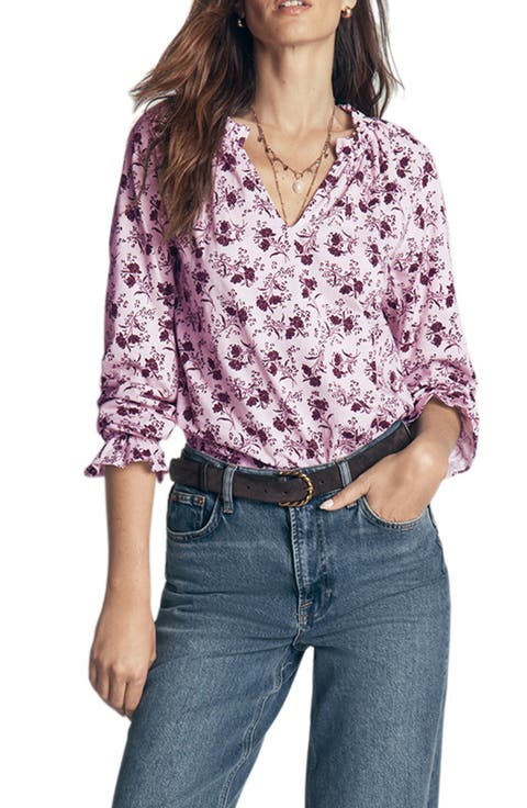 Pia Ruffle Detail Top