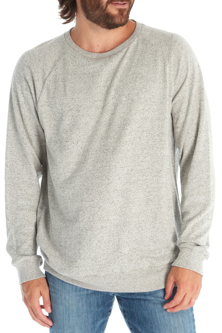 Cyrus Raglan Sleeve Sweater, Main, color, GREY