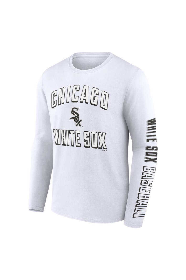 Men's Fanatics Black/White Chicago White Sox Two-Pack Combo T-Shirt Set, Alternate, color, Black