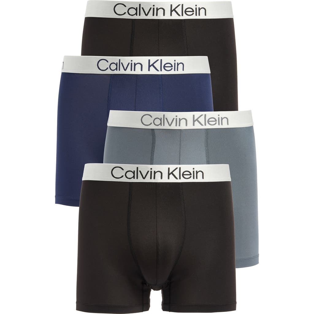 Calvin Klein Chromatic 4-pack Boxer Briefs In Multi