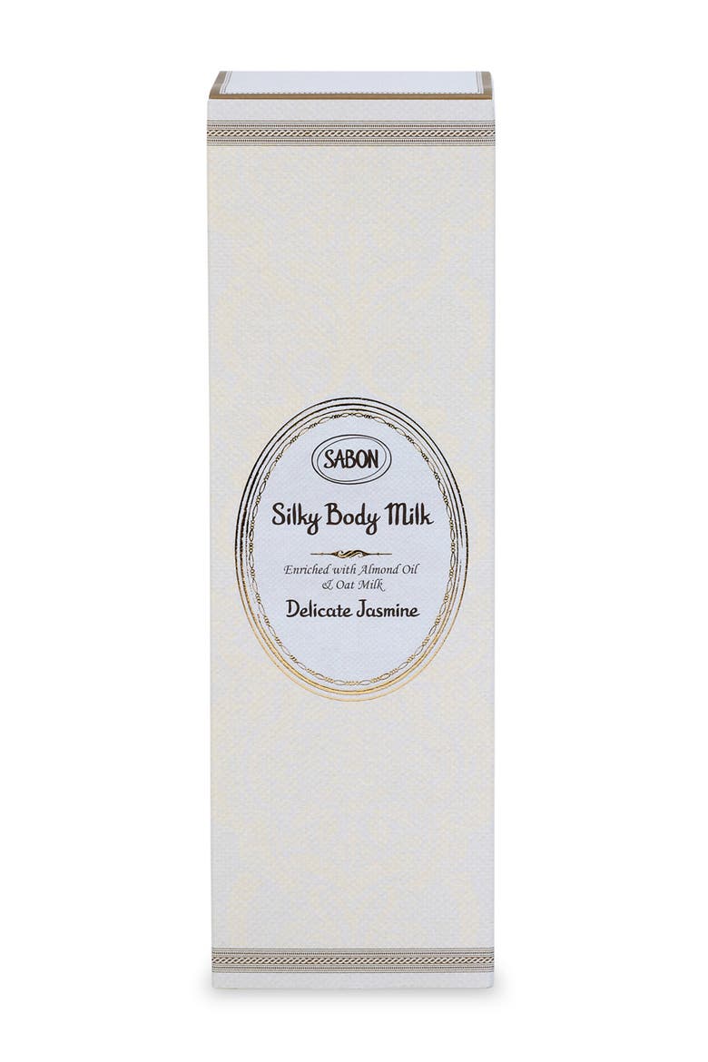 Silky Body Milk Patchouli Lavender Vanilla 200mL, Main, color, Delicate Jasmine
