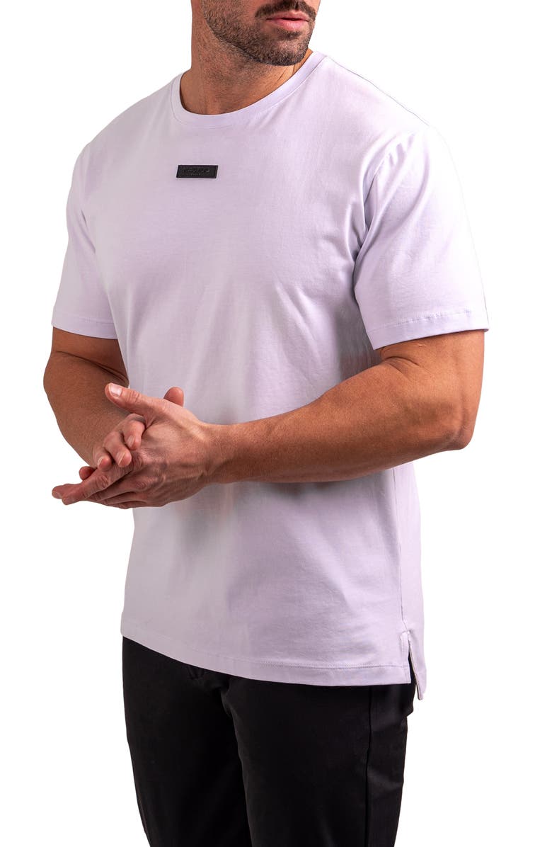 Maceoo Lion Zeus Embellished T-Shirt, Alternate, color, White