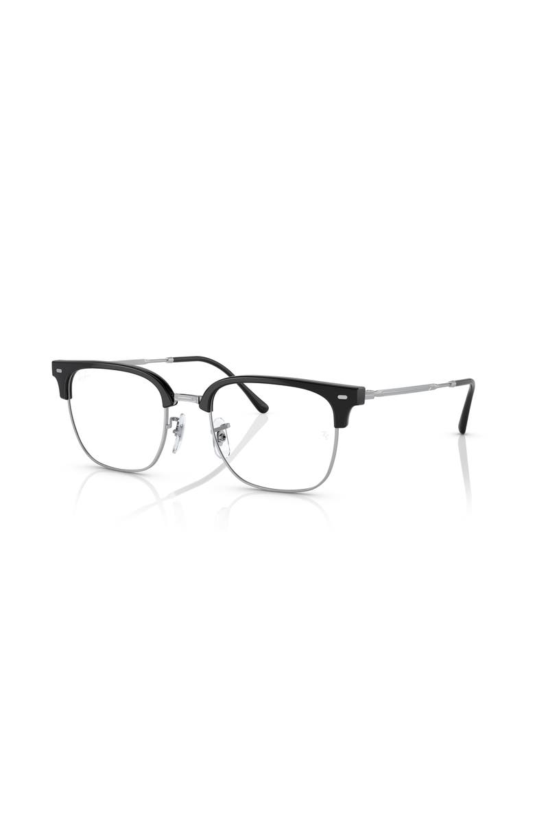 Ray-Ban 53mm Square optical glasses, Main, color, Black