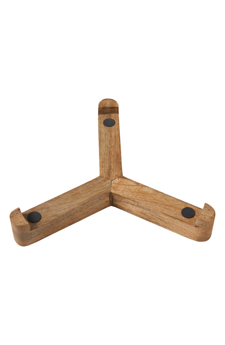 Renwil Marble & Wood Tray, Alternate, color, White