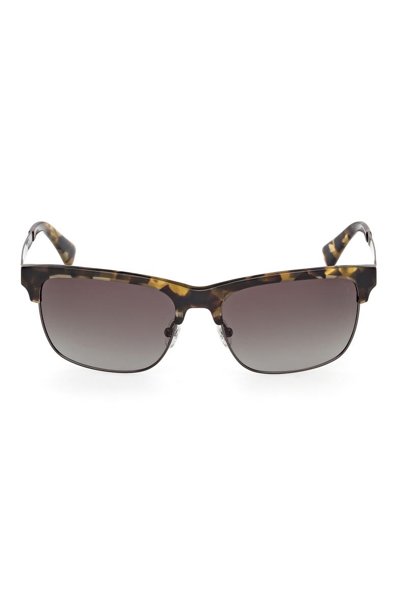 60mm Sunglasses, Main, color, COLOURED HAVANA / SMOKE