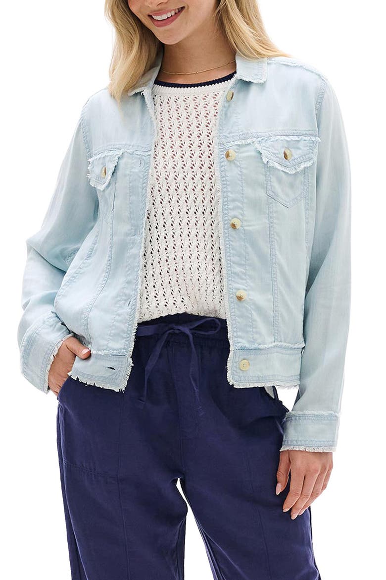 Soft Wash Jacket, Main, color, BLUE