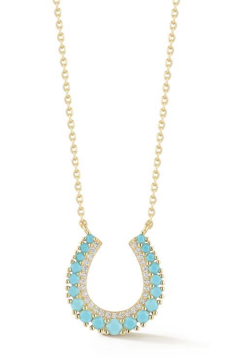 Horseshoe Pendant Necklace
