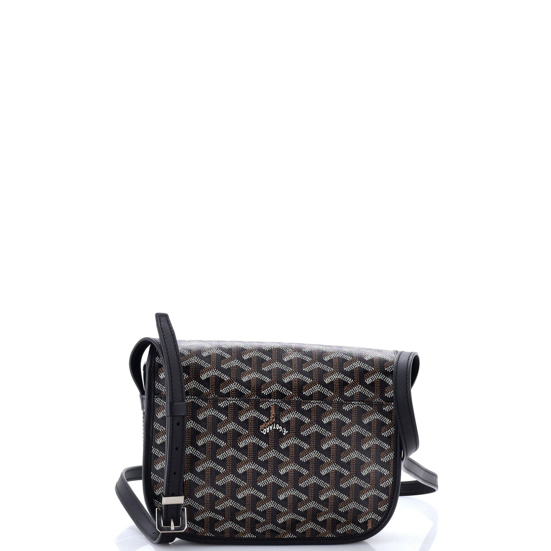 Belvedere Messenger Bag Coated Canvas PM, Alternate, color, Black