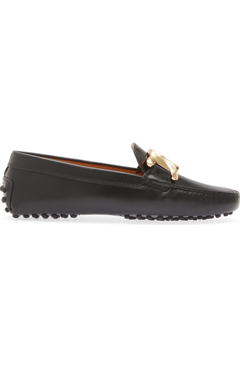 Tod's Kate Chain Driving Loafer, Alternate, color,