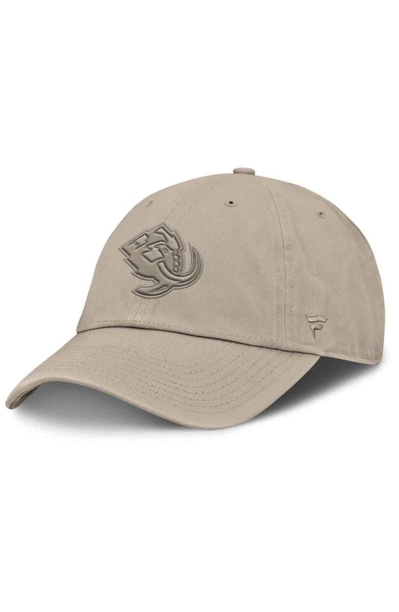 FANATICS Men's Fanatics Tan Utah Mammoth Authentic Pro Road Adjustable Hat, Main, color, Tan