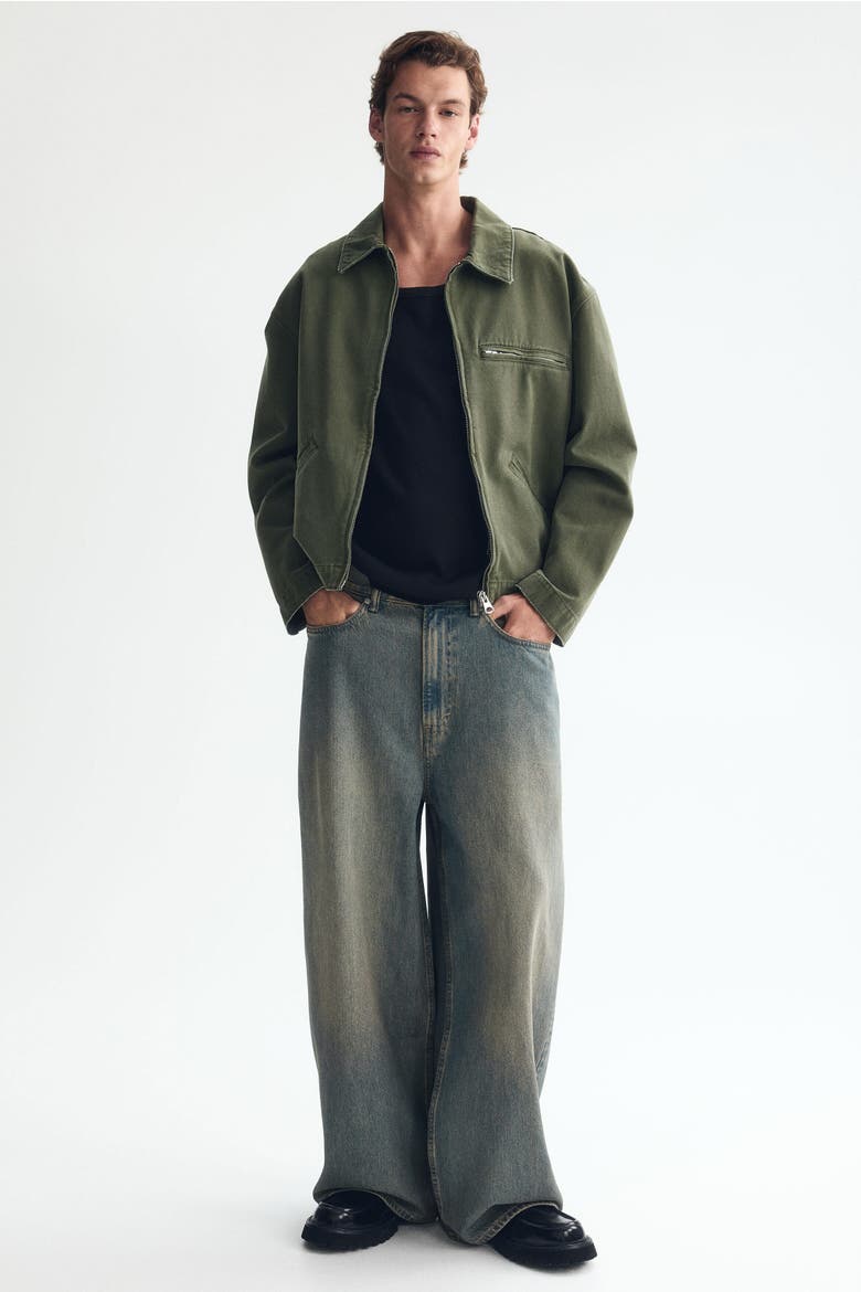 Baggy Jeans, Main, color, Washed light denim blue