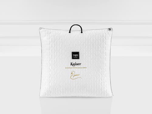 Togas Kaiser Mazurian Goose Down Pillow In White