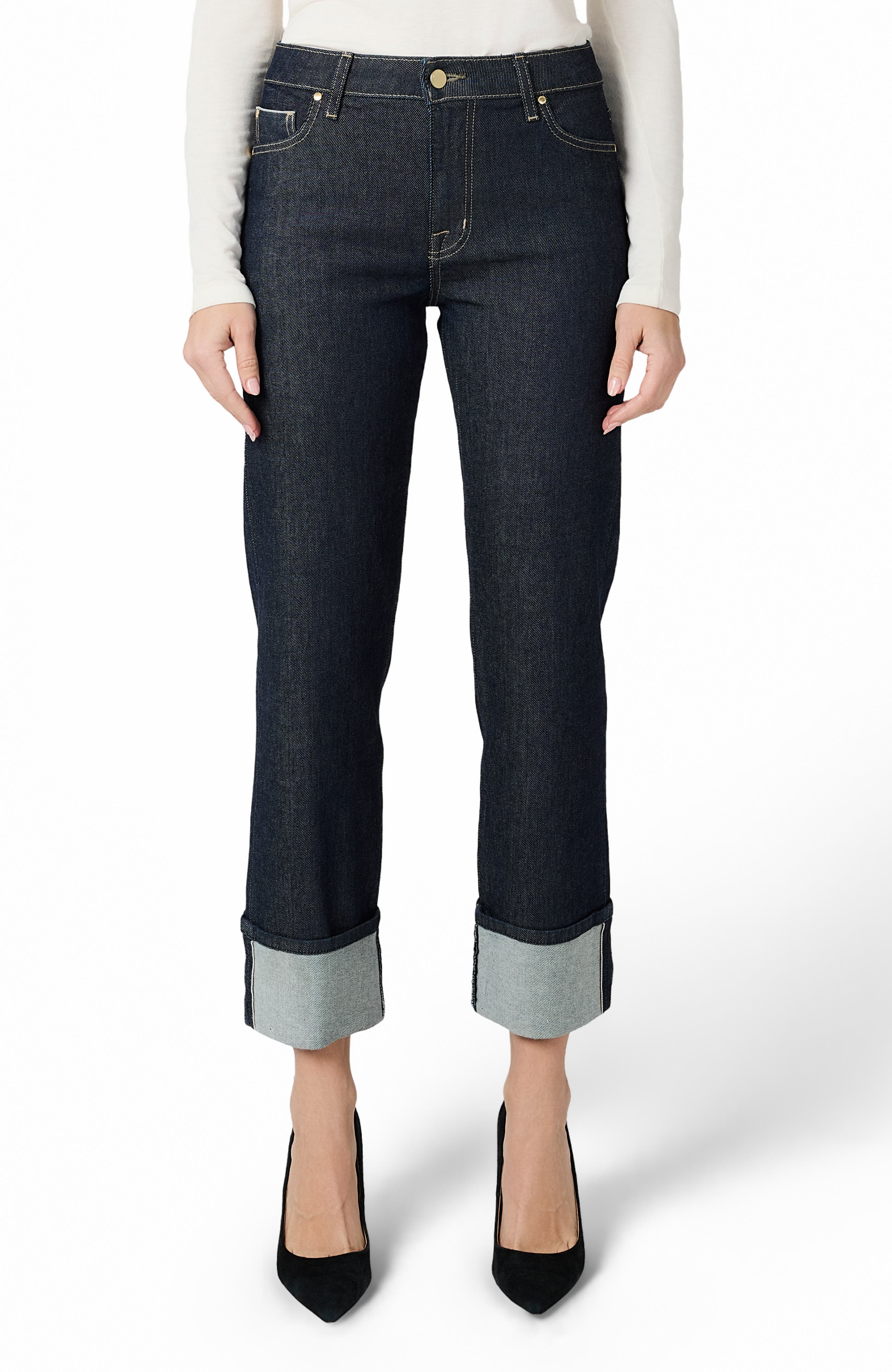 Cali Cuff Full Straight Jeans - image 2