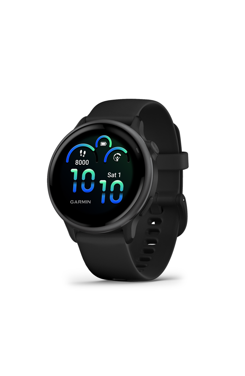 Garmin vivoactive 6, Main, color, Slate With Black Band