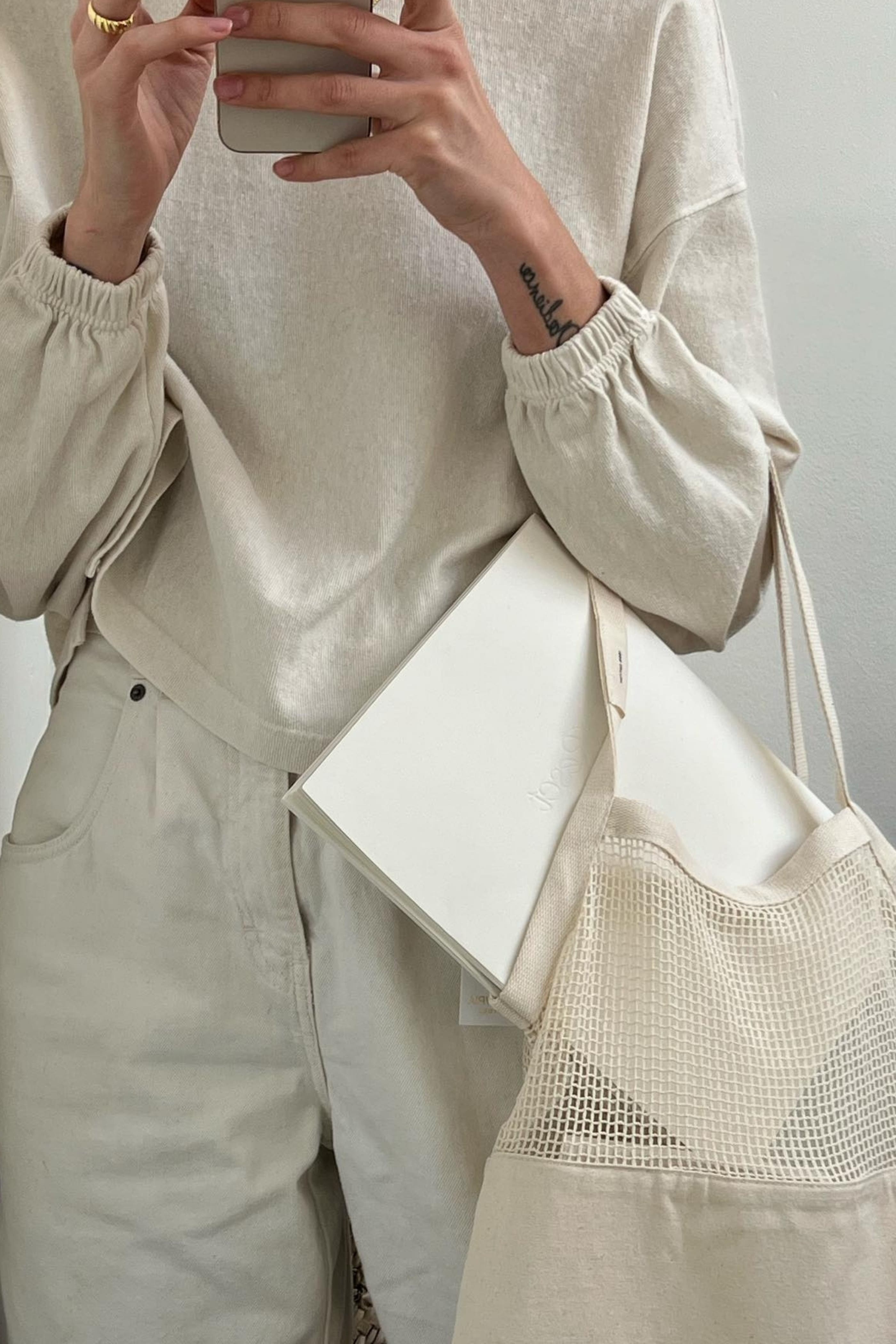 Pillowpia Modern Market Tote, Alternate, color, Natural