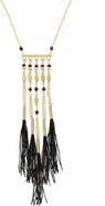 OLIVIA WELLES Sheena Tassel Necklace