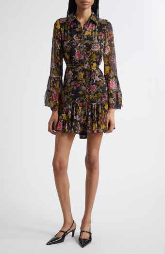Cinq à Sept Lyra Hannah Floral Long Sleeve Minidress