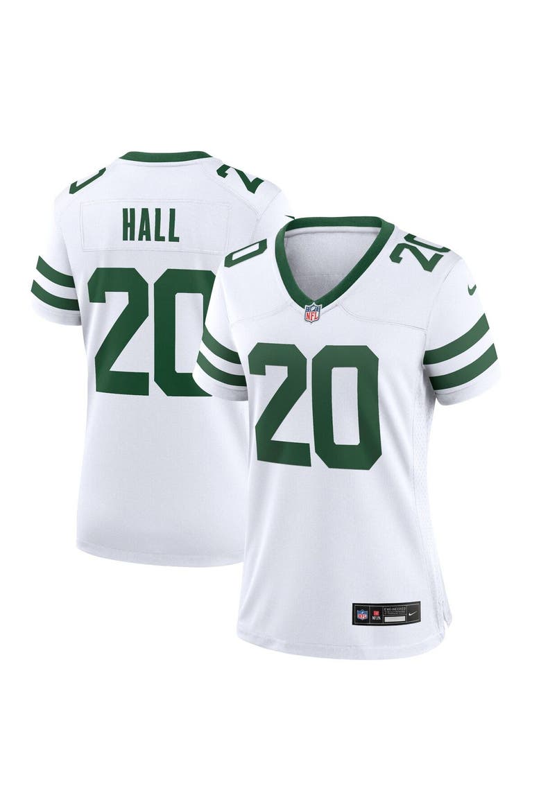 Women's Nike Breece Hall White New York Jets Player Jersey, Main, color, White