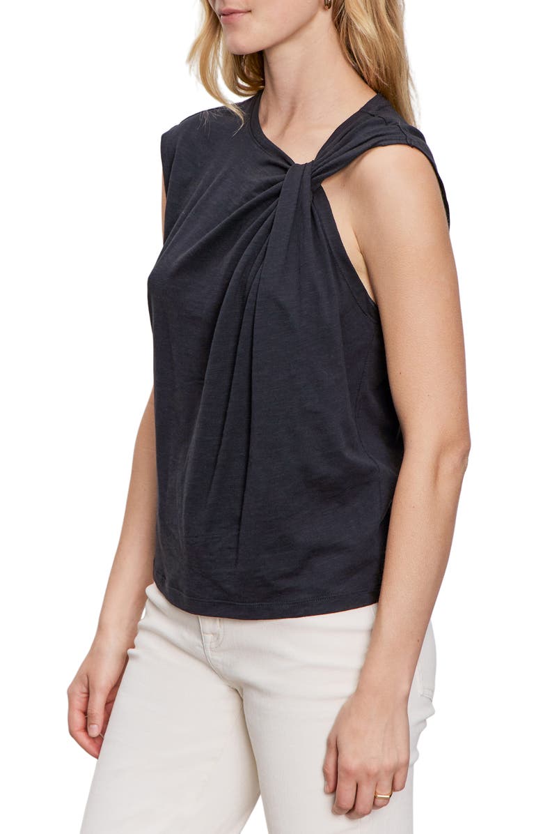 Sanctuary So Twisted Asymmetric Top, Alternate, color, Black