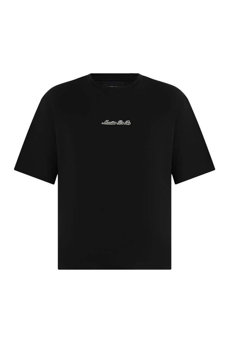 Unisex Signature Relaxed Fit Cotton T-Shirt, Alternate, color, Black