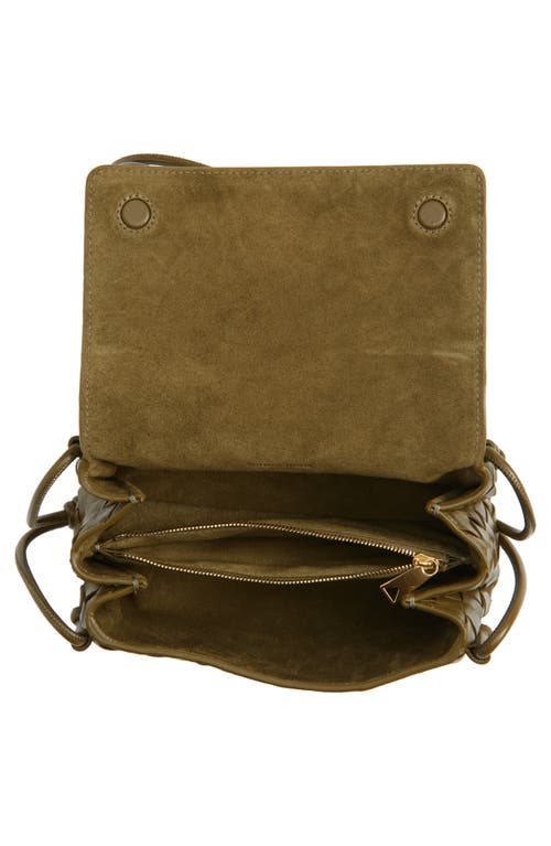 Bottega Veneta Discoteca Intrecciato Leather Crossbody Pouch