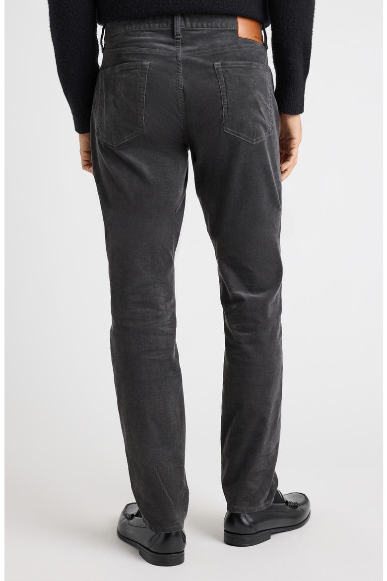 Corduroy 5-Pocket Pants, Alternate, color, ASPHALT