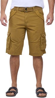 XRAY Belted Bermuda Cargo Shorts