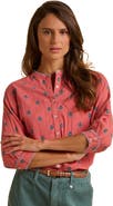 Brakeburn Sara 3/4 Sleeve Round Neck Shirt