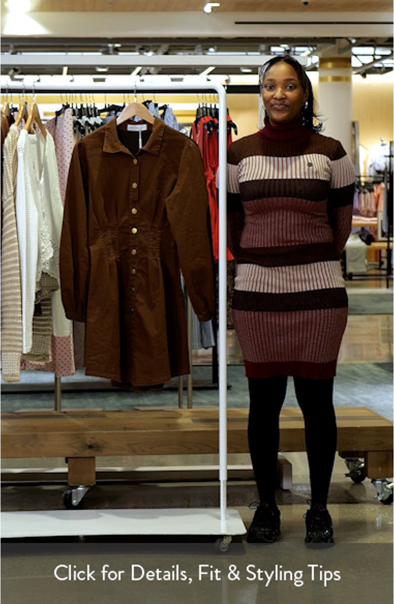 Phoenix Long Sleeve Minidress, sales video thumbnail