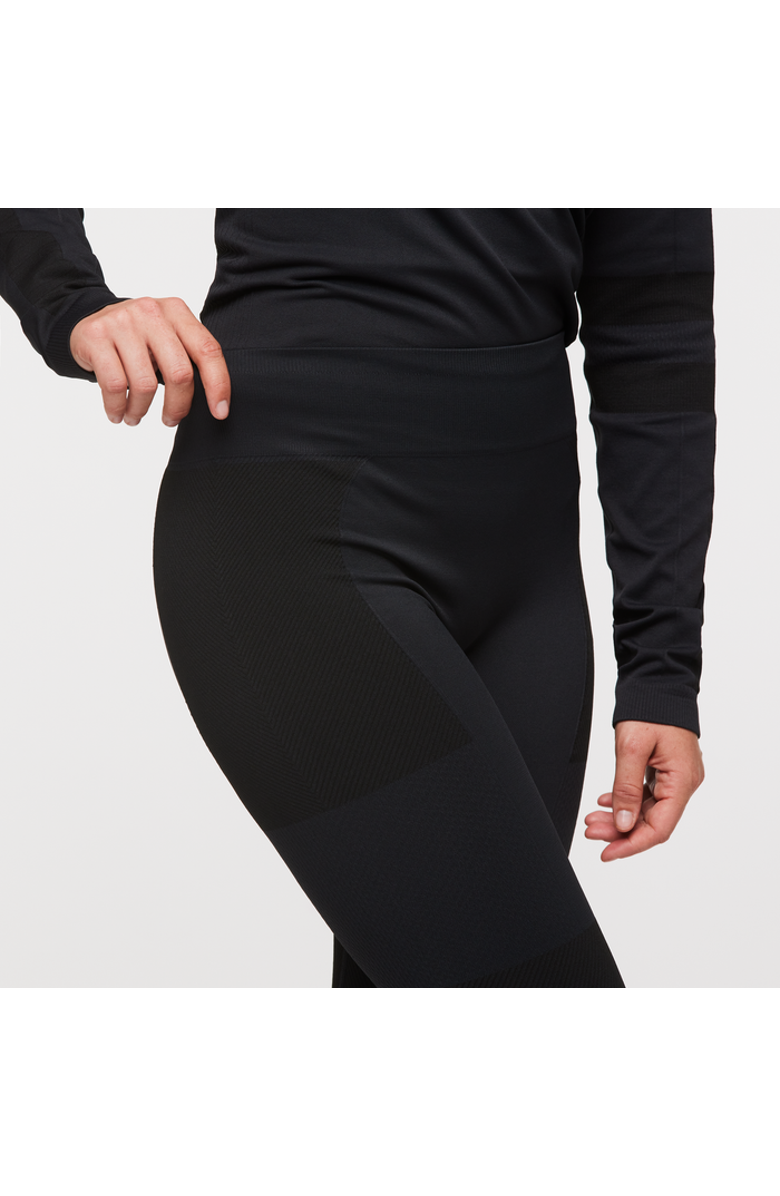 Cotopaxi Debajo Seamless Baselayer Tight - Women's, Alternate, color, Cotopaxi Black