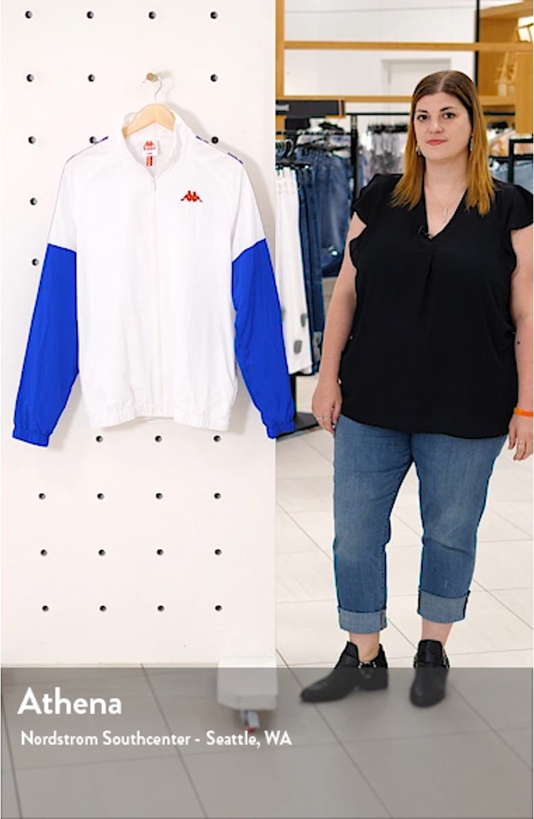 Kappa Authentic LA Basalt Nylon Track Jacket, sales video thumbnail