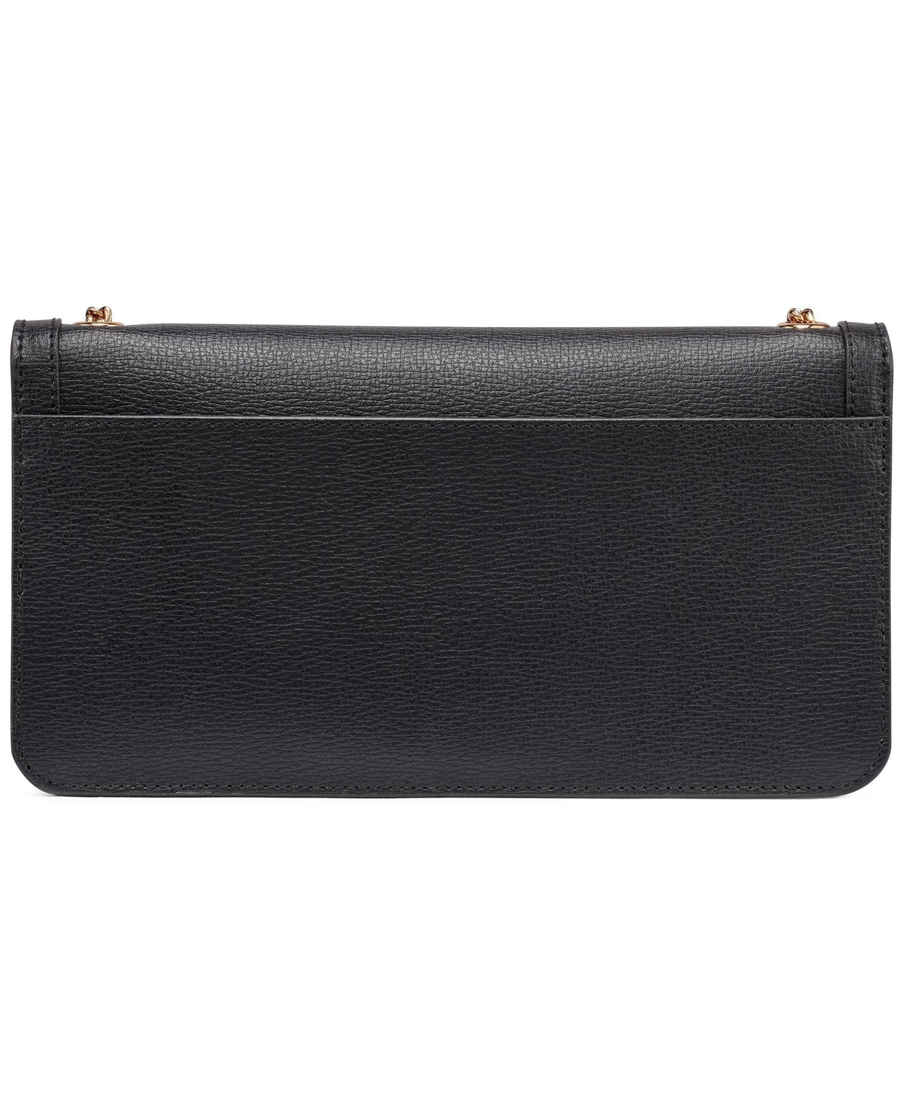 KARL LAGERFELD PARIS Kosette Xl Shoulder, Alternate, color, Black/Gold