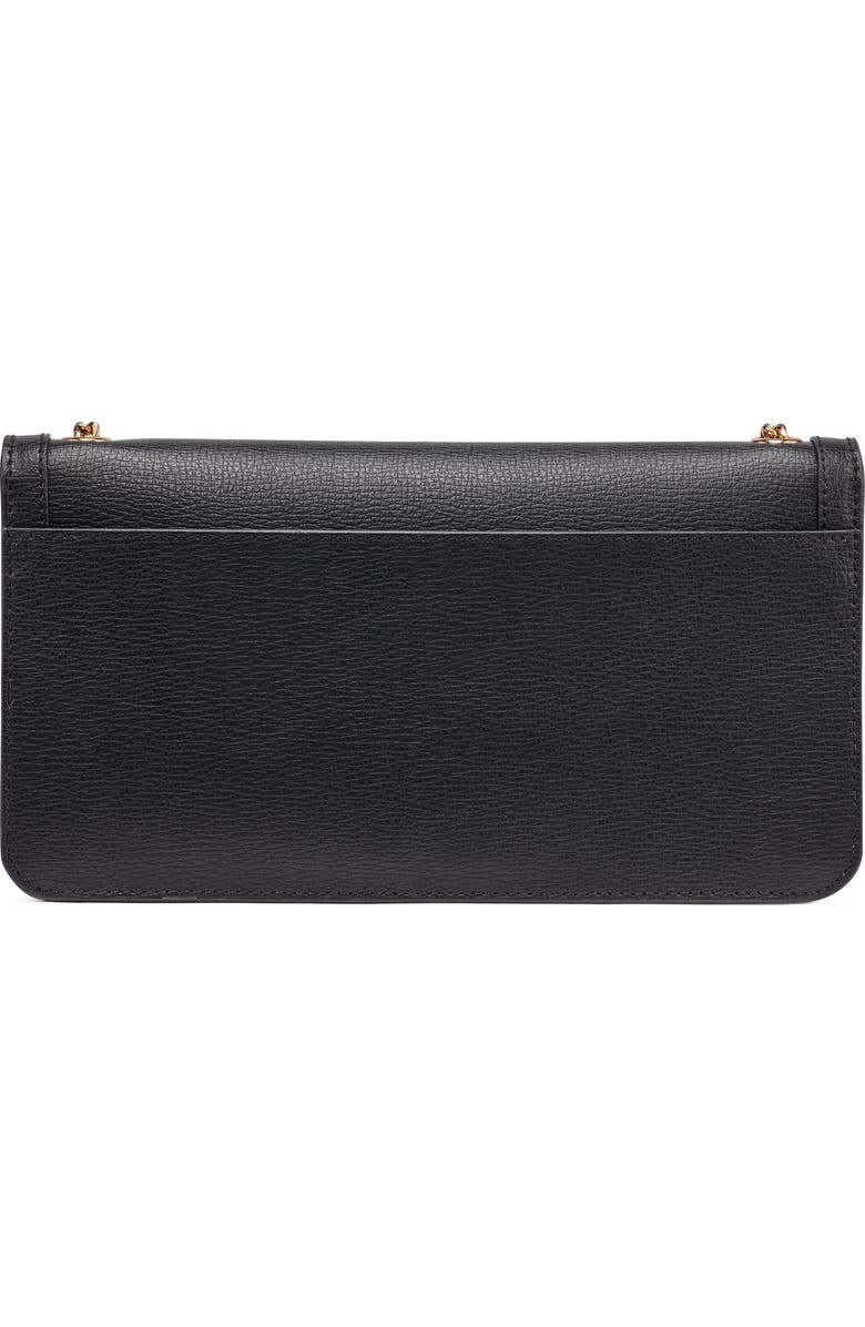 KARL LAGERFELD PARIS Kosette Xl Shoulder, Alternate, color, Black/Gold