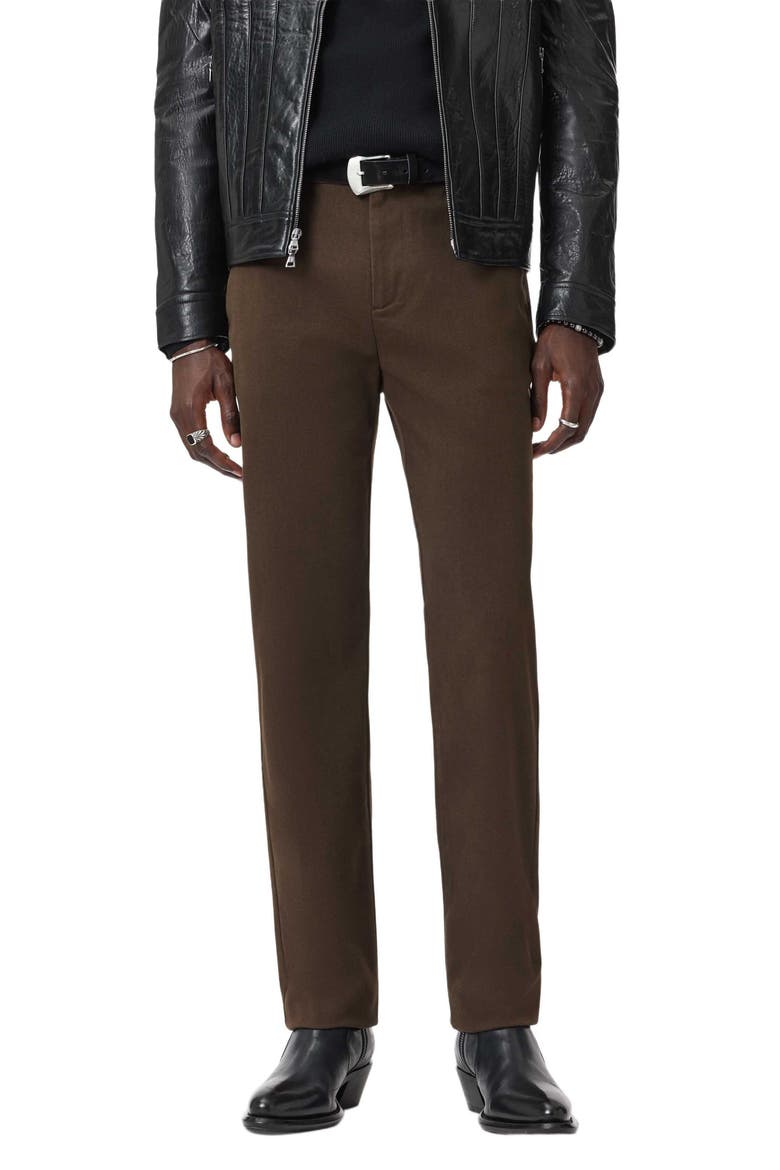 Flint Flare Pants, Main, color, DARK BROWN