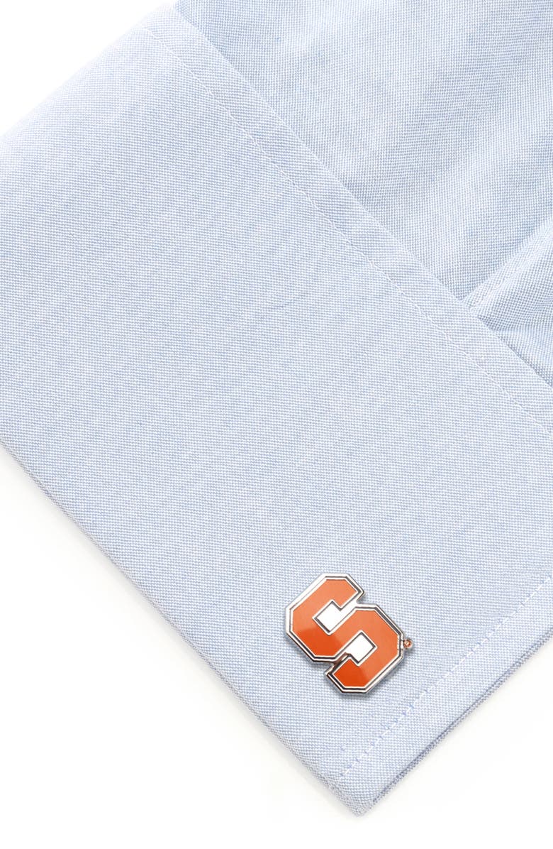 Cufflinks, Inc. NCAA Collegiate Syracuse University Orange Cuff Links, Alternate, color, Syracuse Univ Primary S Logo
