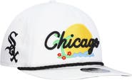 New Era Men's New Era White Chicago White Sox Paradise Golfer Adjustable Hat