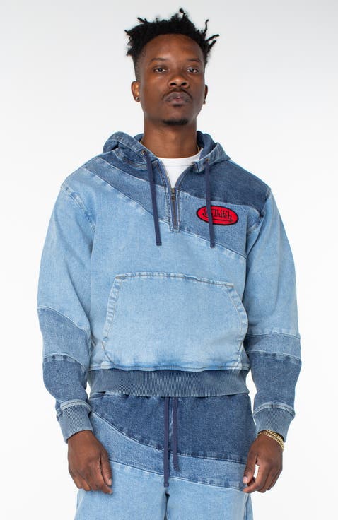 Swirl Quarter Zip Hoodie
