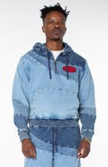 Von Dutch Swirl Quarter Zip Hoodie