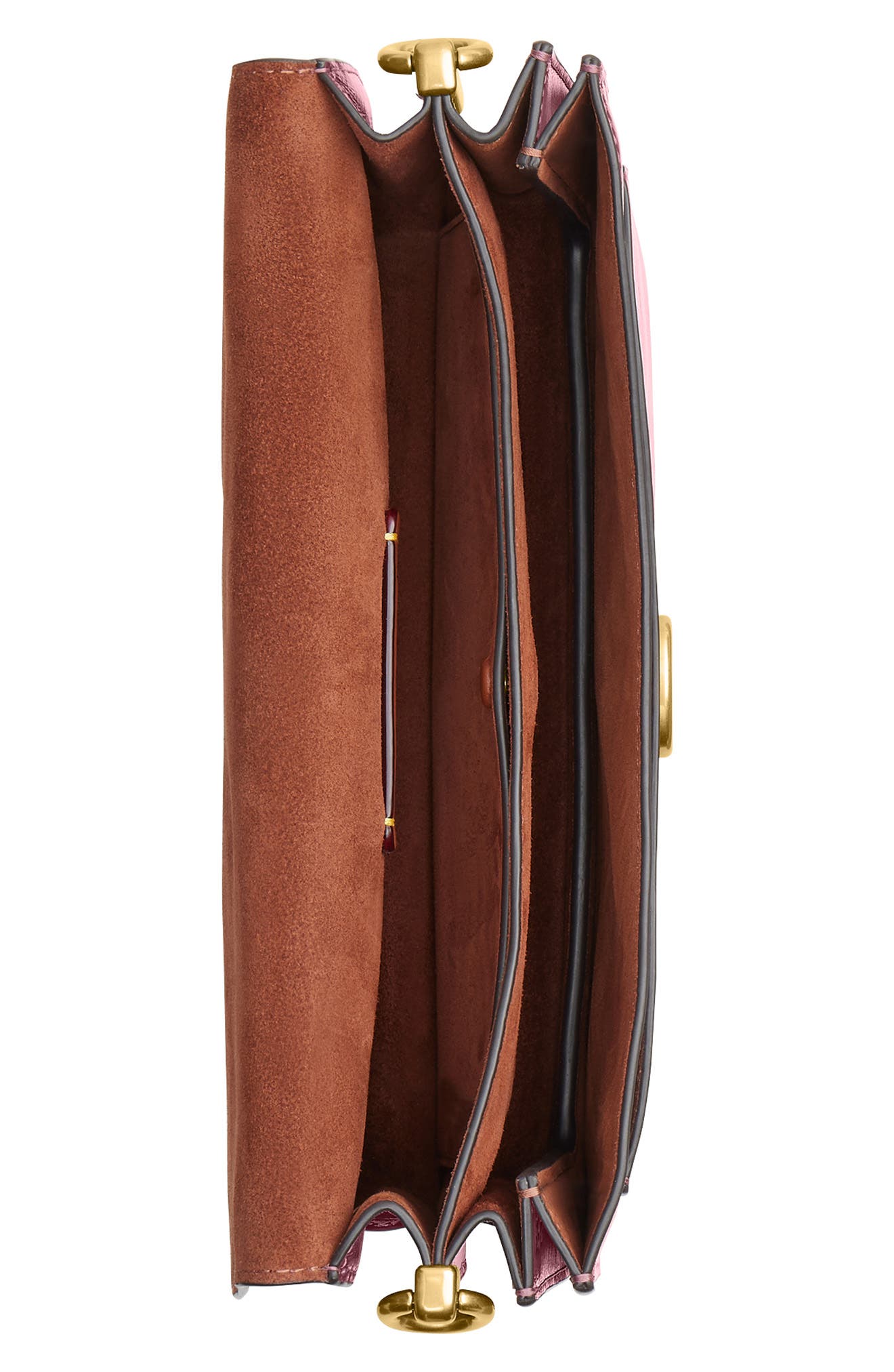 Tabby 26 Glazed Leather Shoulder Bag, Alternate, color, B4/ DARK CHERRY