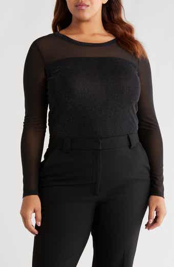 Sparkle Mesh Tee