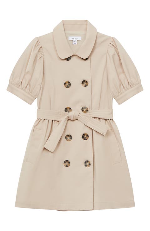 Kids' Naomi Jr. Cotton Trench Dress (Little Kid)