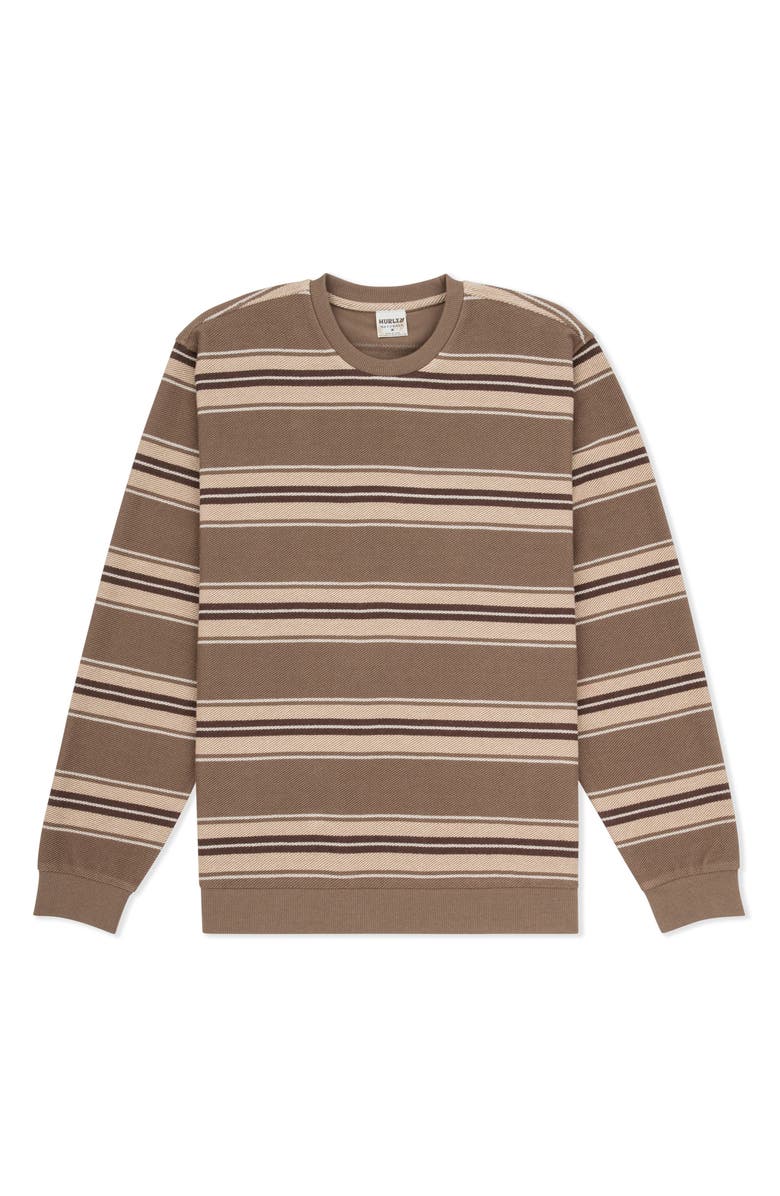 Hurley Hacienda Stripe Sweatshirt, Alternate, color,
